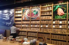 无印良品在上海开了中国首家 Café MUJI ，茶和咖啡都卖